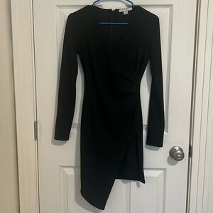 FAVLUX asymmetrical dress - black